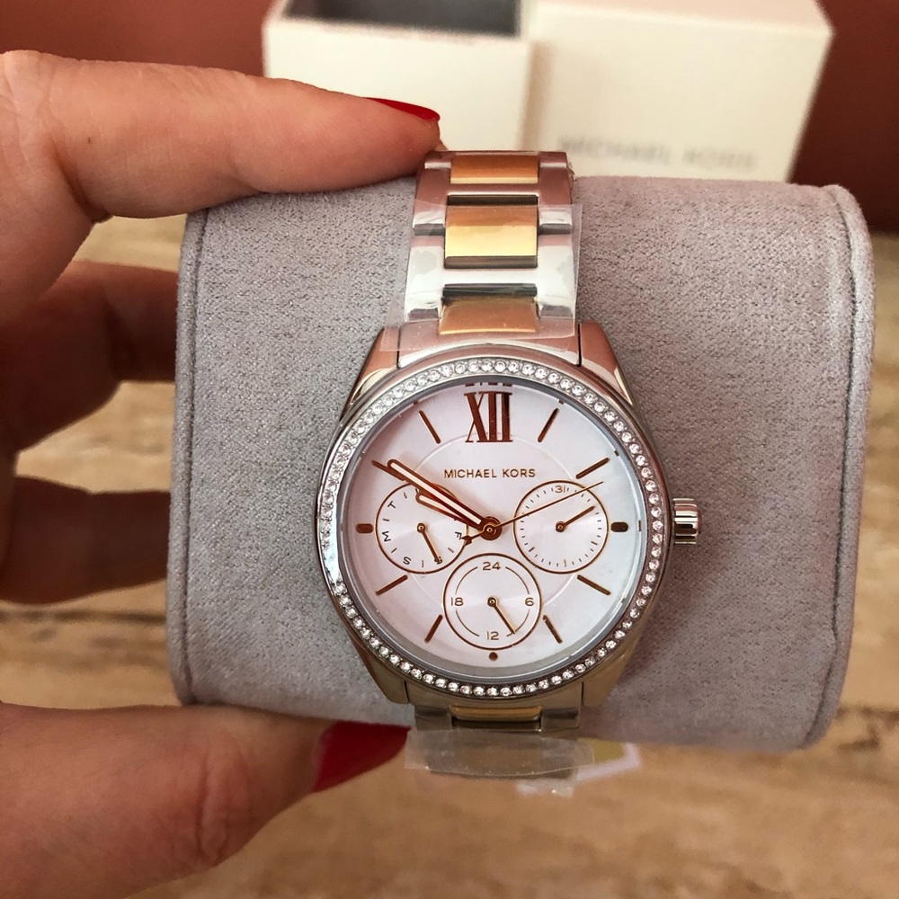 New Michael Kors Sofie Crystal Watch